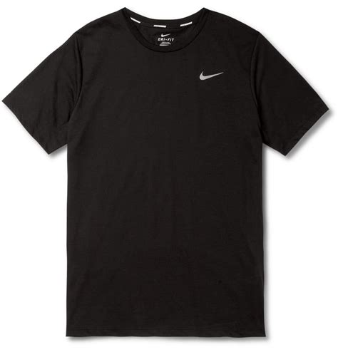 schwarzes nike t-shirt|Mens Black Tops & T.